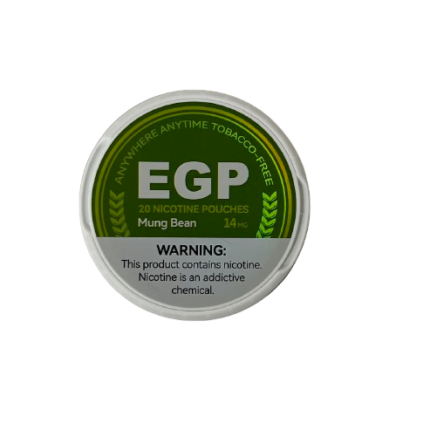 EGP Nicotine Pouches Green Bean 14mg