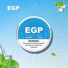 egp nicotine pouches ice mint 14mg