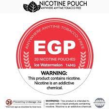 egp nicotine pouches ice watermelon 14mg