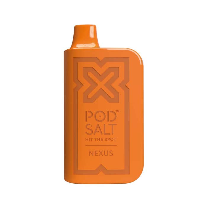 pod salt nexus 6000 puffs orange mango lime